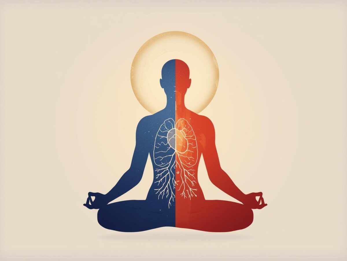personal balance - illustration for: Being in Balance with Yourself: A Reflection on the Mind, the Body, and the Meaning of Life