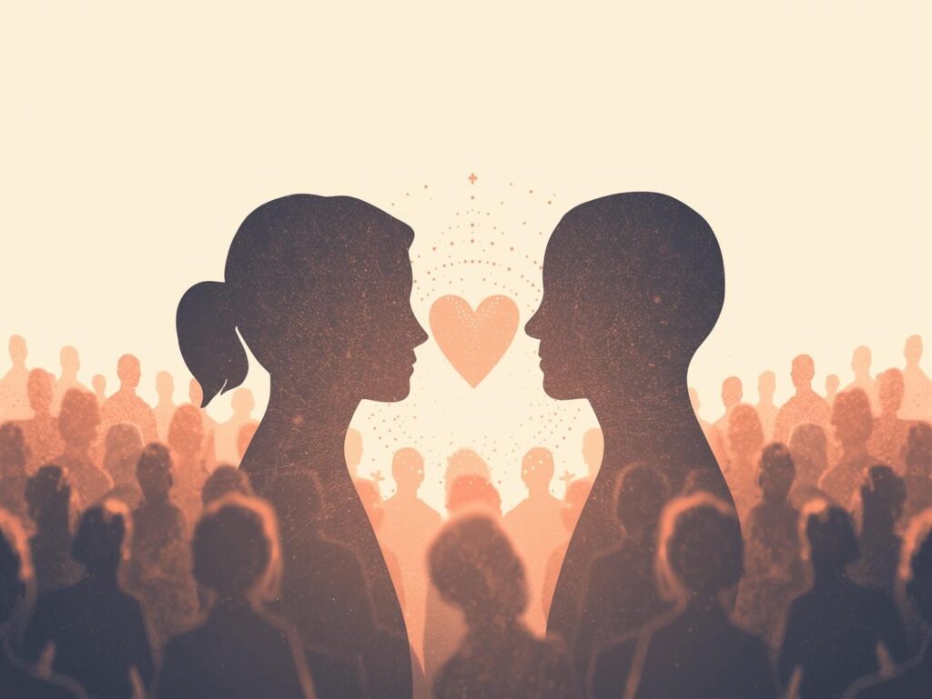 relationnel - illustration pour : Intelligence artificielle et relationnel en 2025 : ma vision pour des relations plus humaines